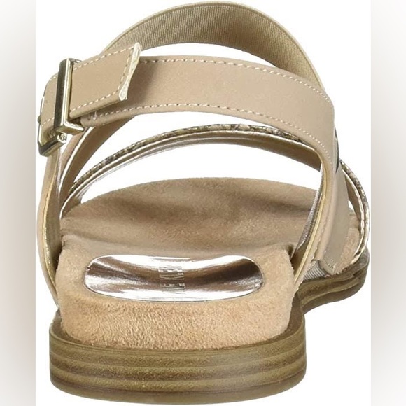 Anne Klein Essence Womens Strappy Leather Ankle Trap Open Toe Sandals Flex 7 - Picture 5 of 7
